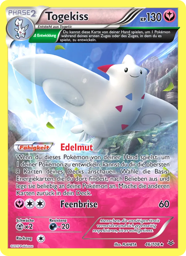 Togekiss, Drachenleuchten No. 46