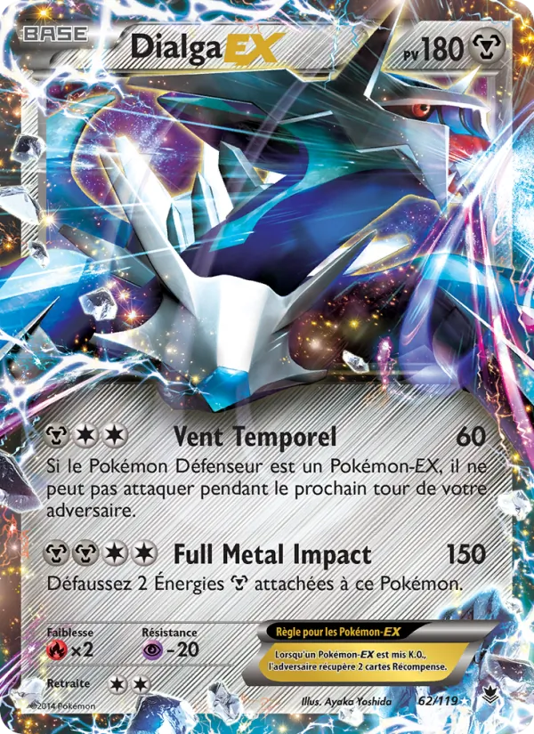 Dialga EX, Vigueur Spectrale Nº 62