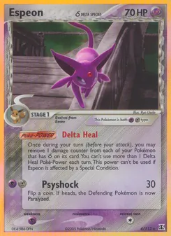 Espeon δ, Delta Species No. 4
