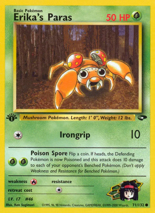 Erika's Paras, Gym Challenge Nº 71