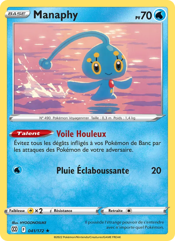 Manaphy, Stars Étincelantes Nº 041