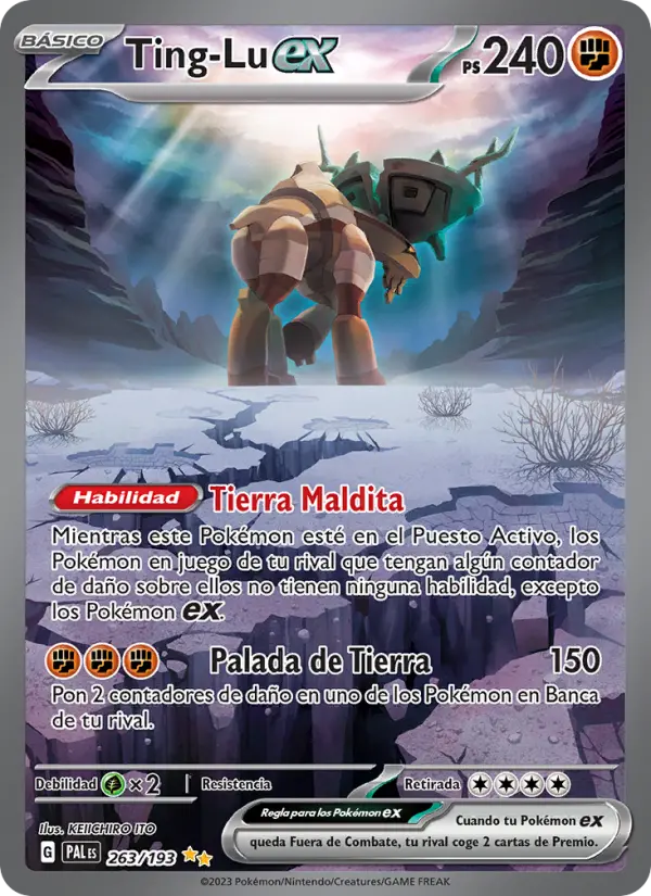 Ting-Lu ex, Evoluciones en Paldea Nº 263
