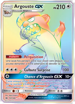 Argouste GX, Soleil et Lune No. 157 Normal