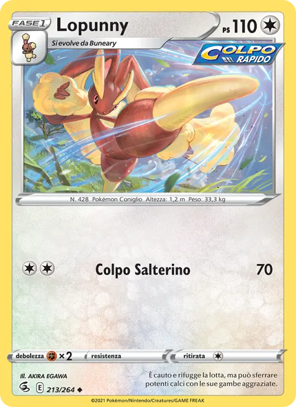 Lopunny, Colpo Fusione Nº 213