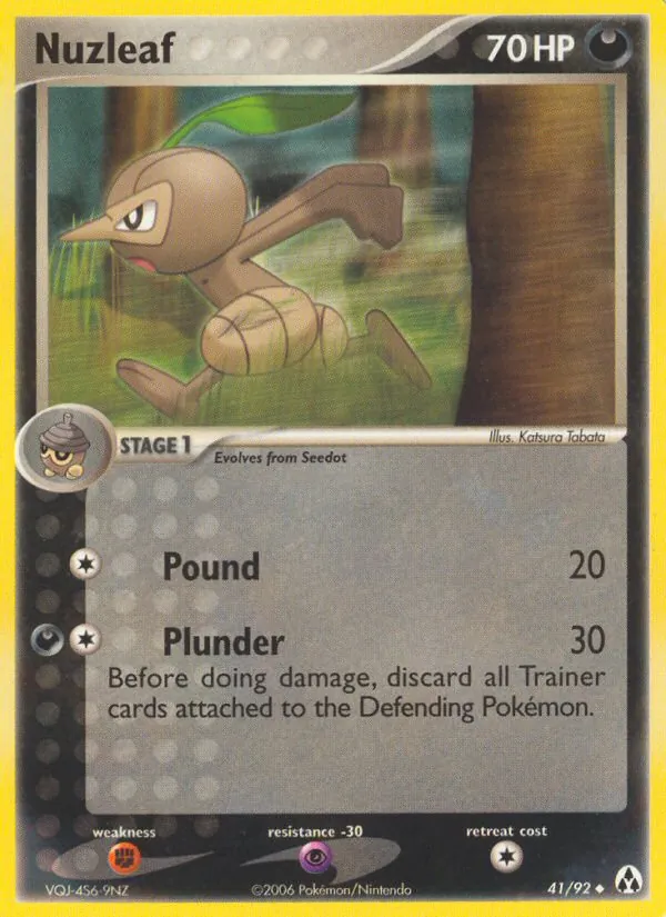 Nuzleaf, Legend Maker No. 41