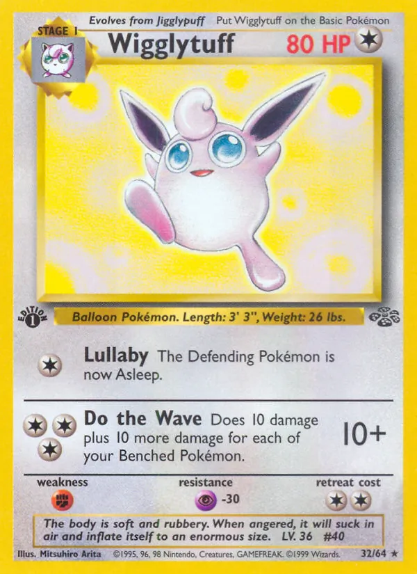 Wigglytuff, Jungle No. 32