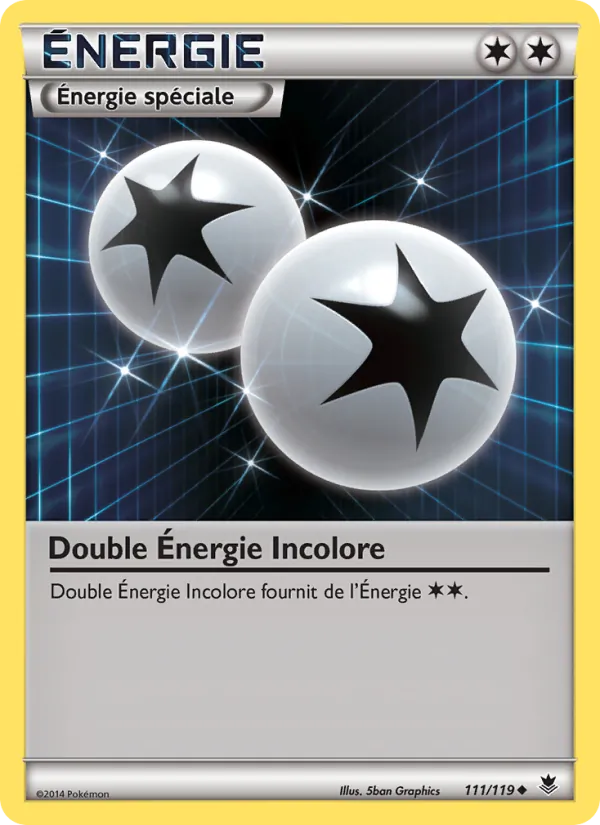 Double Énergie Incolore, Vigueur Spectrale No. 111