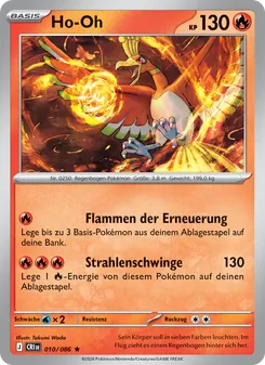 Ho-Oh, Wachsendes Chaos No. 010 Holo