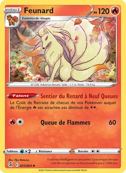 Feunard, Poing de Fusion No. 31 Normal