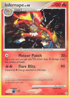 Infernape, Diamond & Pearl No. 5