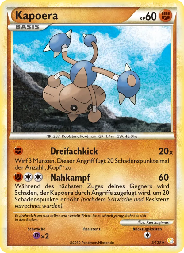 Kapoera, HeartGold SoulSilver No. 5