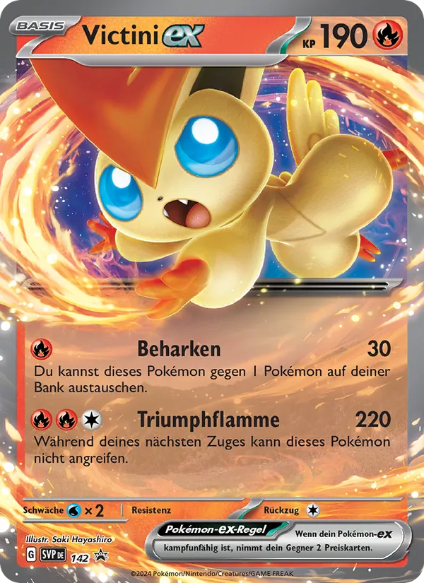 Victini-ex, SVP Black Star Promos No. 142