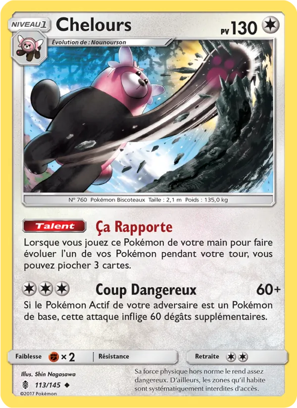 Chelours, Gardiens Ascendants Nº 113