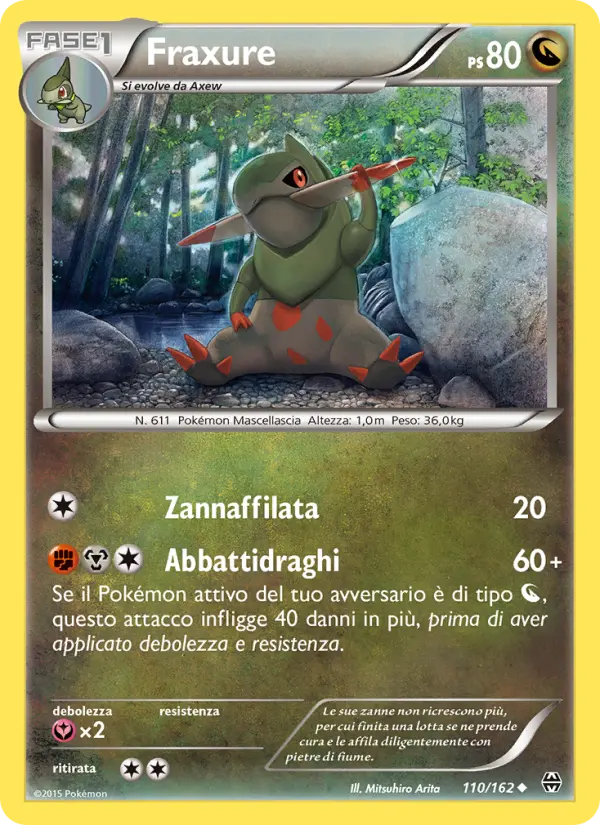 Fraxure, Turbo Blitz No. 110