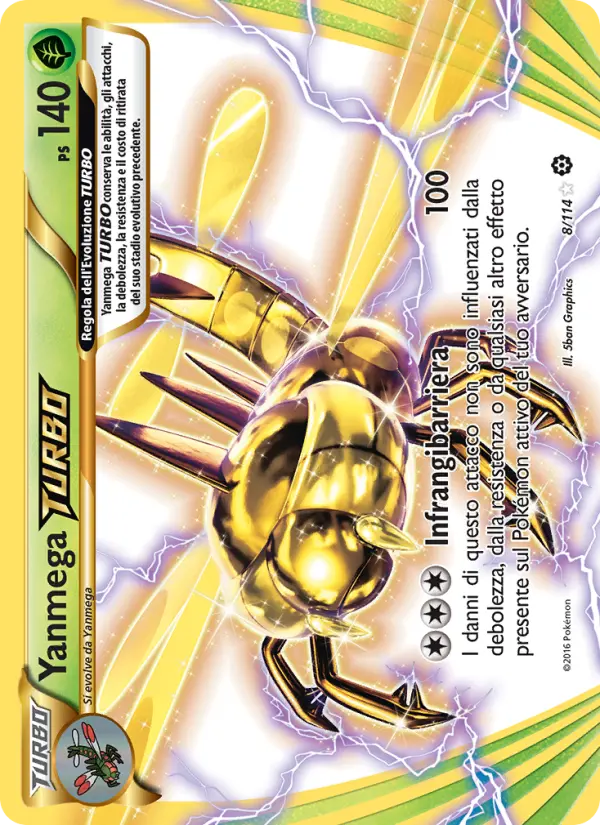 Yanmega TURBO, Vapori Accesi No. 8