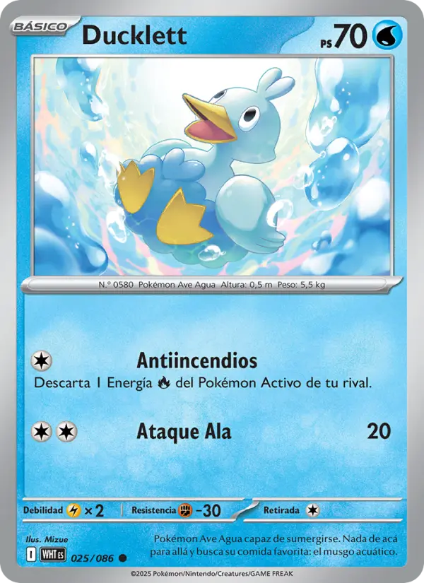 Ducklett, Llama Blanca No. 025