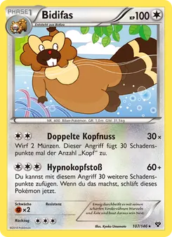 Bidifas, XY No. 107 Normal