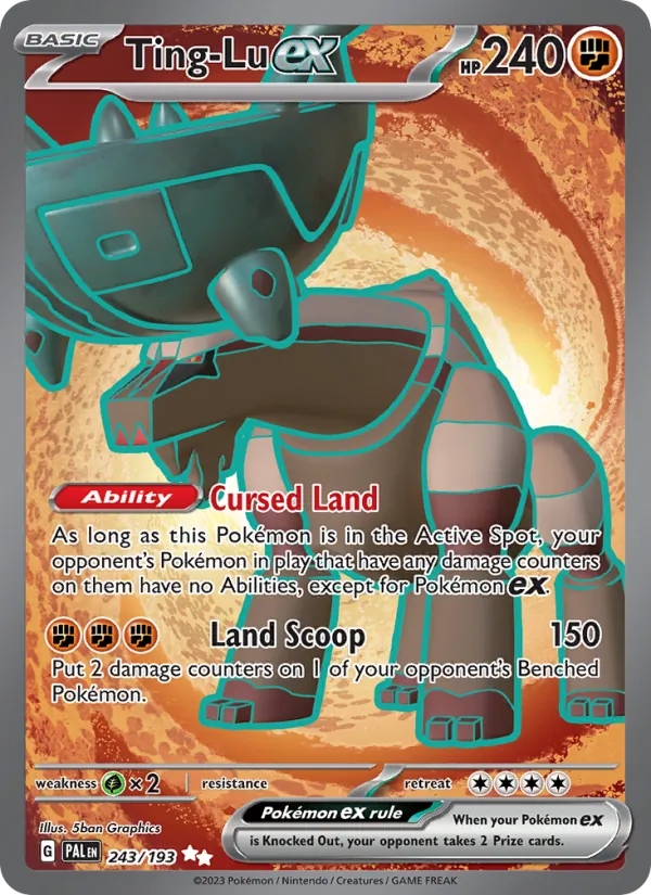 Ting-Lu ex, Paldea Evolved Nº 243