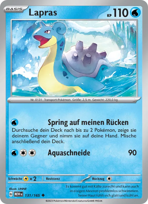 Lapras, 151 Nº 131