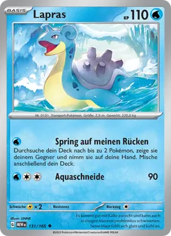 Lapras, 151 Nº 131 Normal