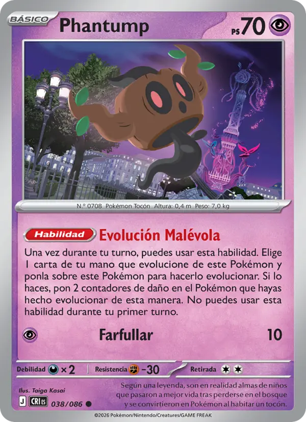 Phantump, Caos Creciente Nº 038