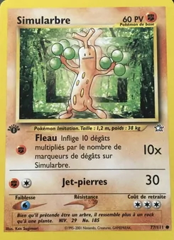 Simularbre, Neo Genesis Nº 77 Normal