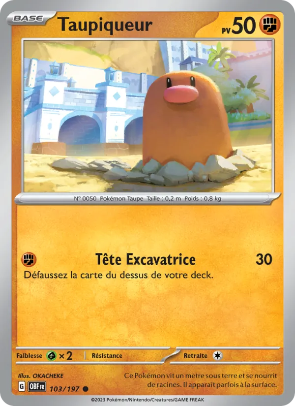Taupiqueur, Flammes Obsidiennes No. 103