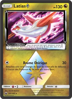 Latias ◇, Tempête Céleste No. 107 Normal