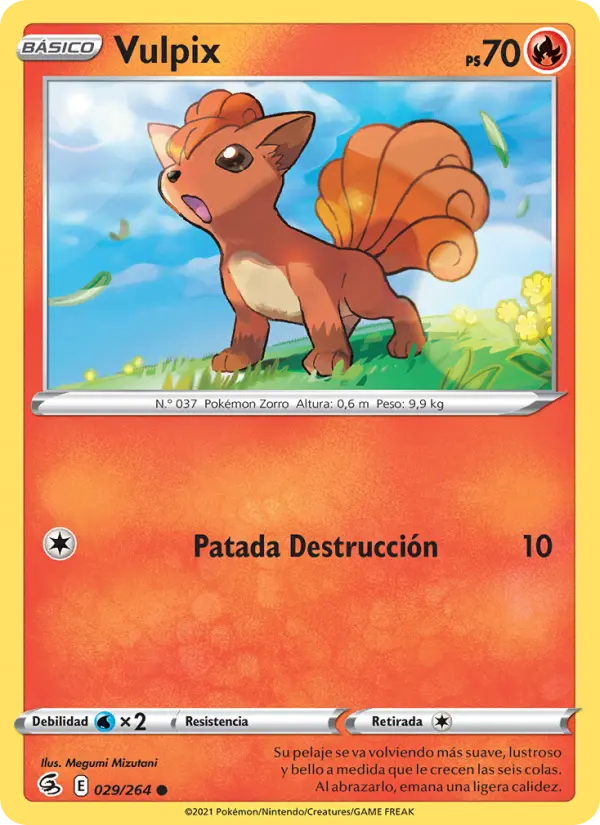 Vulpix, Golpe Fusión No. 29