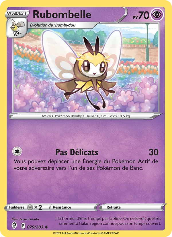 Rubombelle, Évolution Céleste No. 79