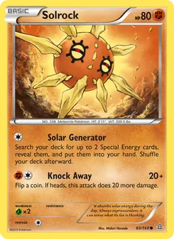 Solrock, Primal Clash No. 83 Normal