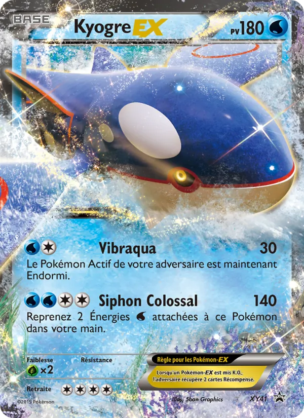 Kyogre EX, Promo XY No. XY41