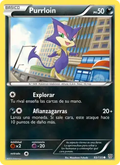 Purrloin, Tormenta Plasma No. 83 Normal