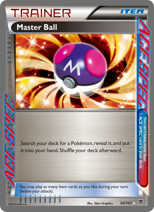Master Ball, Plasma Blast Nº 94