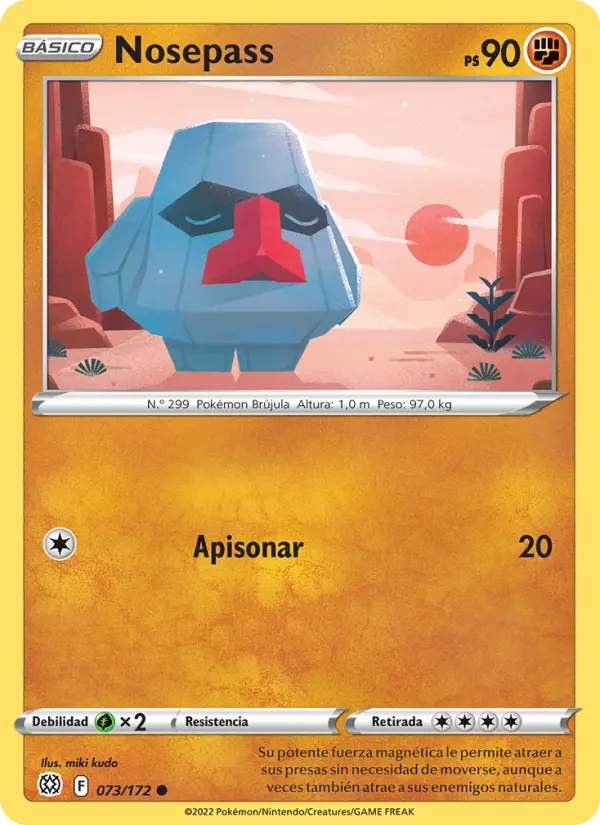 Nosepass, Astros Brillantes No. 073