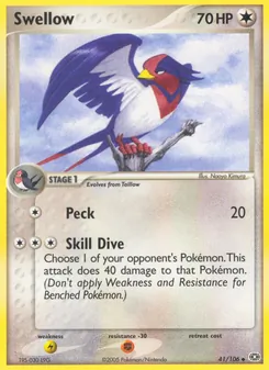 Swellow, Emerald Nº 41 Normal