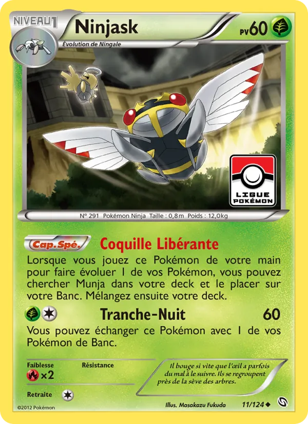 Ninjask, Dragons Éxaltés No. 11