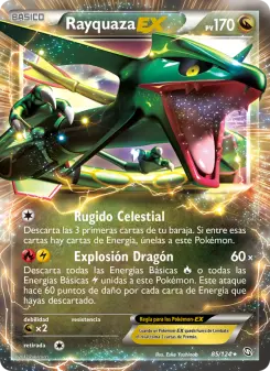 Rayquaza-EX, Dragones Majestuosos No. 85 Normal