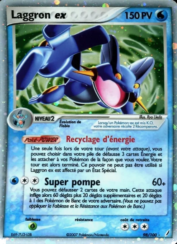 Laggron ex, EX Gardiens de Cristal No. 98