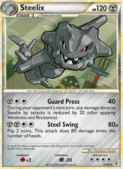 Steelix, Unleashed No. 24 Normal