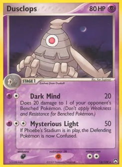 Dusclops, Power Keepers No. 14 Normal
