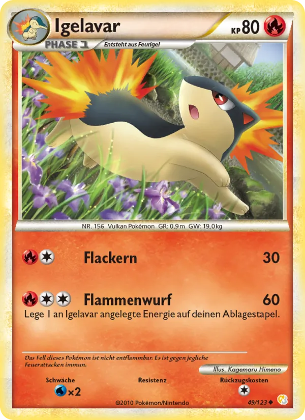 Igelavar, HeartGold SoulSilver No. 49