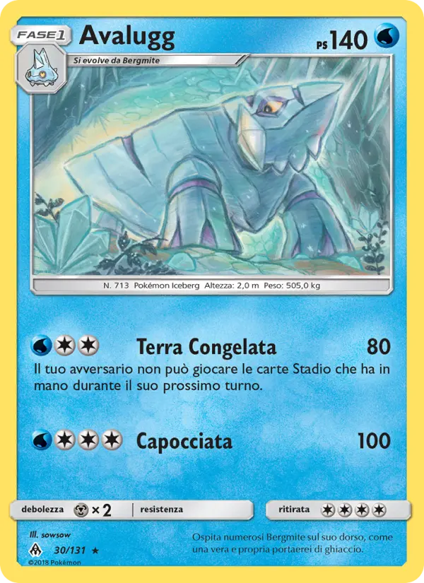 Avalugg, Apocalisse Di Luce Nº 30