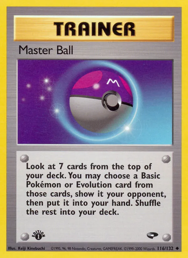 Master Ball, Gym Challenge Nº 116