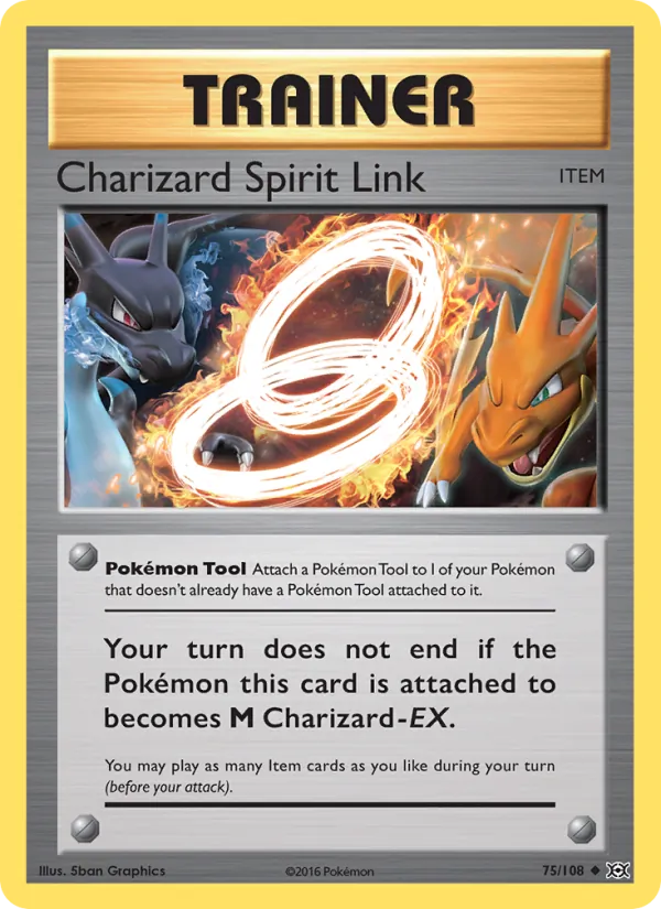 Charizard Spirit Link, Evolutions No. 75