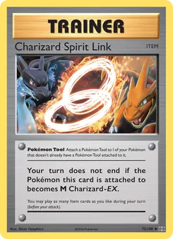 Charizard Spirit Link, Evolutions No. 75 Normal