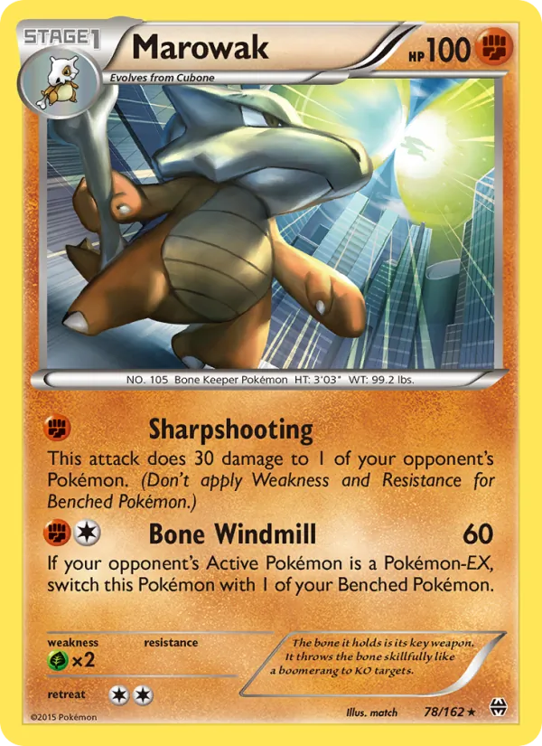 Marowak, BREAKthrough No. 78