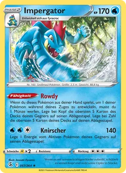 Impergator, Fusions Angriff Nº 57 Holo