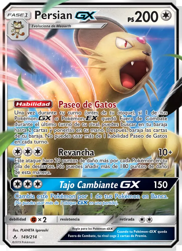 Persian GX, Vínculos Indestructibles No. 149
