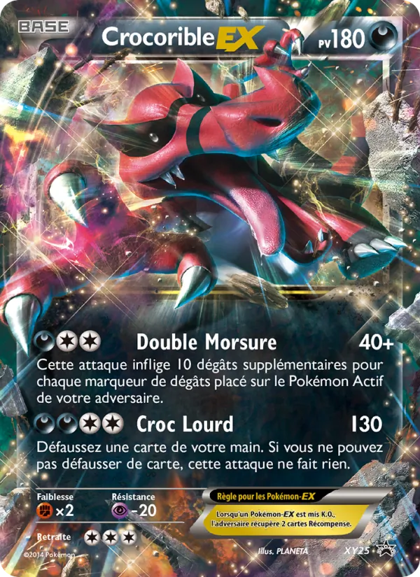 Crocorible EX, Promo XY Nº XY25